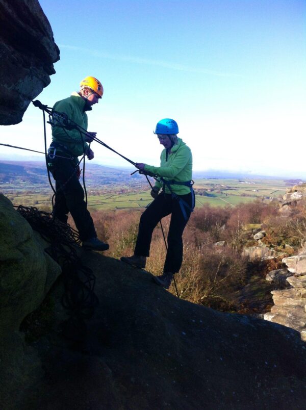 Abseilling in North Yorkshire