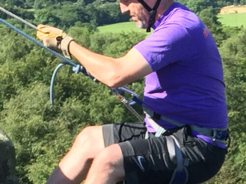 stag group abseiling North Yorkshire