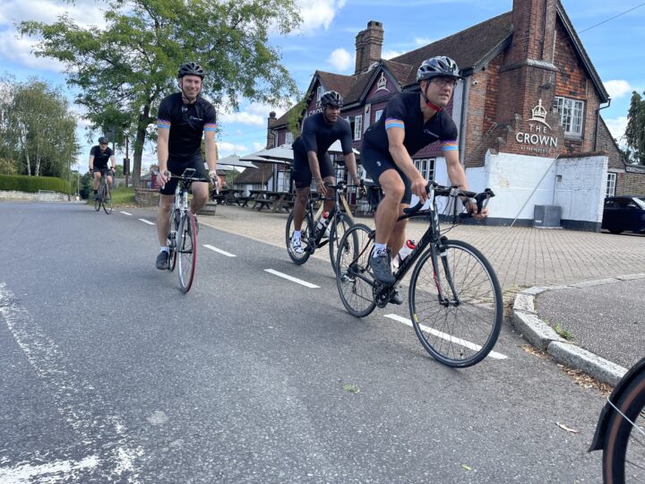 London to Brighton charity cycle event
