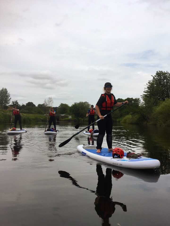 stand up paddle board River Ure Ripon to Boroughbridge