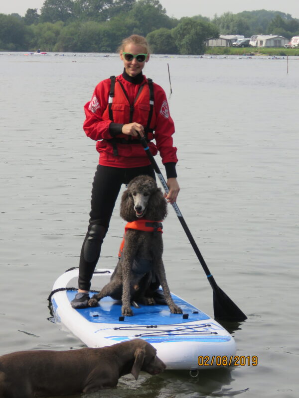 Stand Up Paddle Boarding with dogs Yorkshire