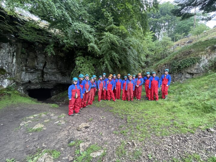 Caving trip for children with learning difficulties