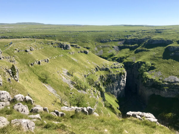 Gordale Scar in the Yorkshire Dales
