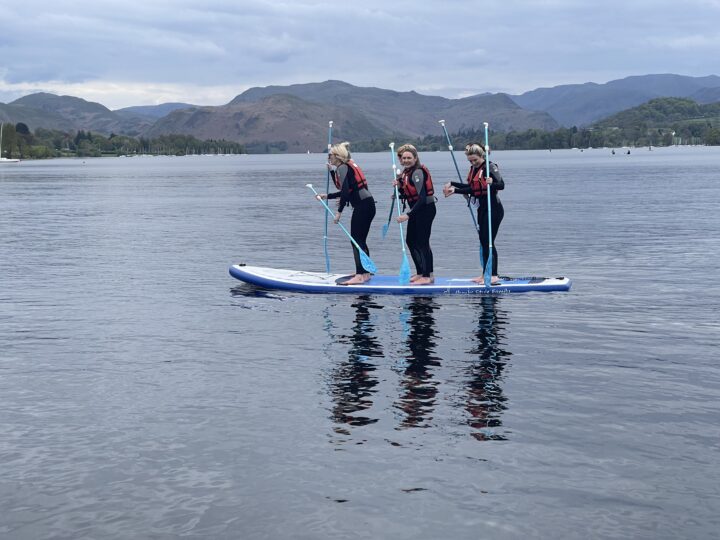 group paddle board hire