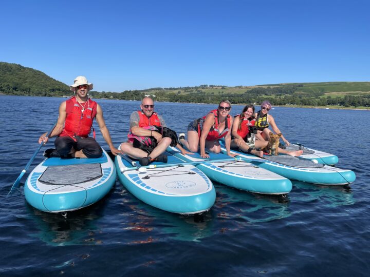 Group paddle board hire Ullswater
