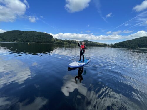 Paddle Boarding On Ullswater in the Lake District